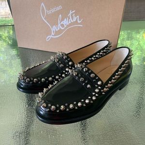 Christian Louboutin Mattia Spikes Donna Loafers